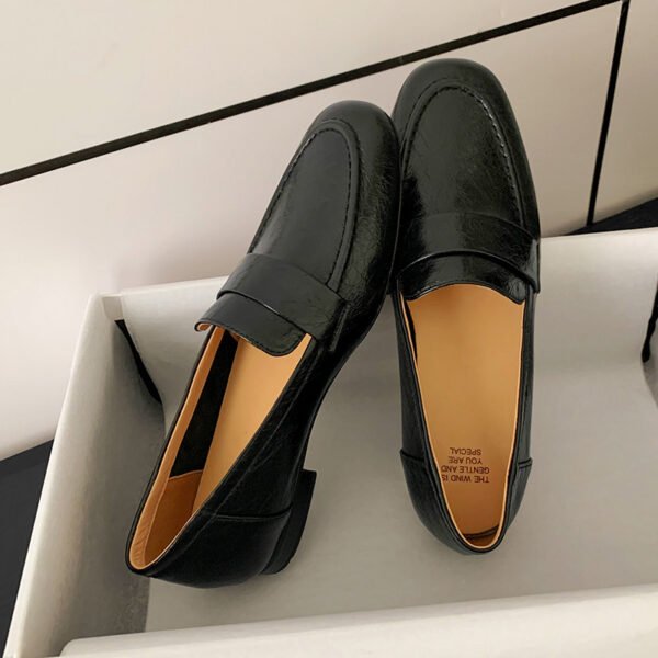 CHIKO Rayanne Round Toe Block Heels Loafers Shoes - Image 2