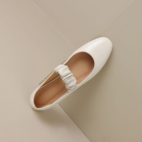 CHIKO Roshunda Round Toe Block Heels Mary Jane Flats - Image 2