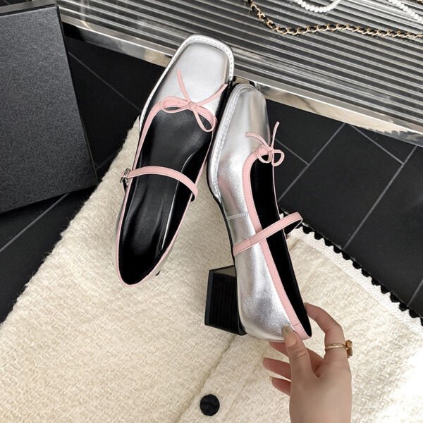 CHIKO Saralyn Square Toe Block Heels Mary Jane Shoes - Image 2