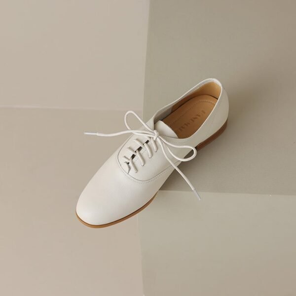CHIKO Rodnesha Round Toe Block Heels Oxfords Shoes - Image 2
