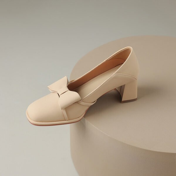 CHIKO Sharnell Square Toe Block Heels Pumps Shoes - Image 2