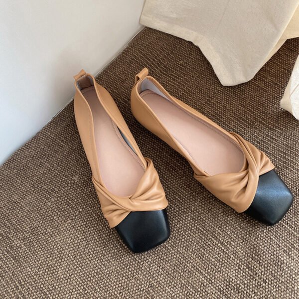 CHIKO Shagueita Square Toe Block Heels Pumps Shoes - Image 2