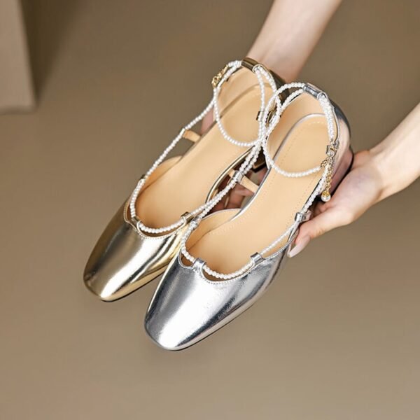 CHIKO Mc Kenna Square Toe Block Heels Pumps Shoes