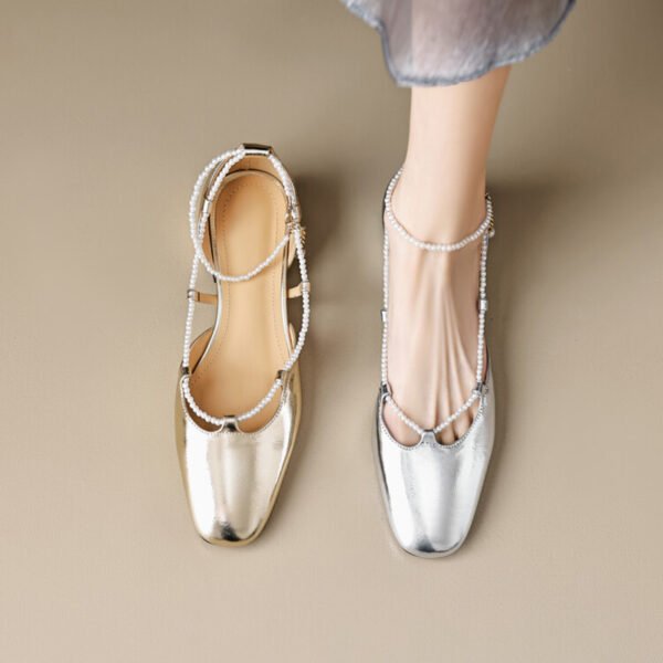 CHIKO Mc Kenna Square Toe Block Heels Pumps Shoes - Image 2
