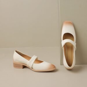 CHIKO Markayla Square Toe Block Heels Mary Jane Shoes