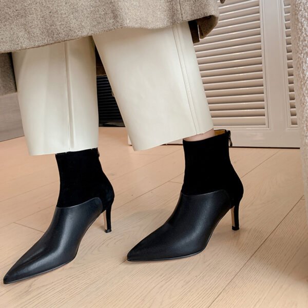 CHIKO Tarissa Pointy Toe Stiletto Ankle Boots - Image 2