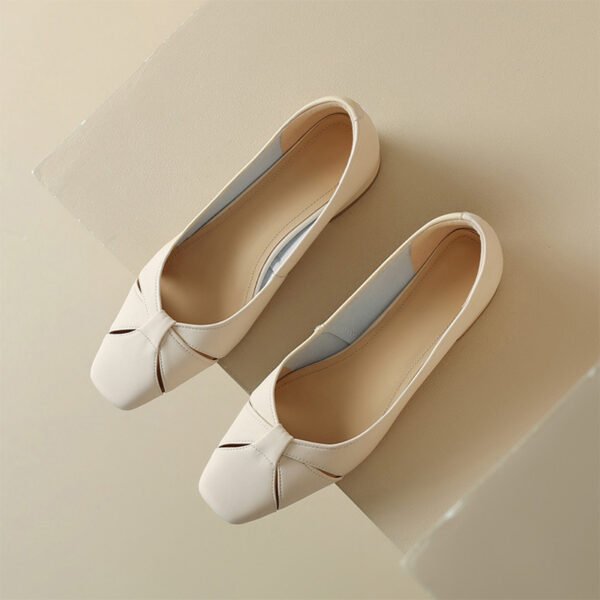 CHIKO Sindy Square Toe Block Heels Pumps Shoes - Image 2