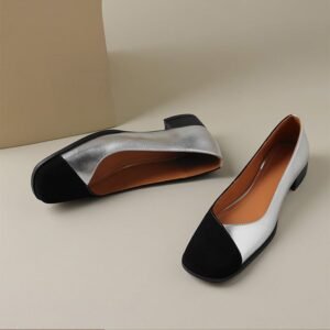 CHIKO Sienna Square Toe Block Heels Pumps Shoes