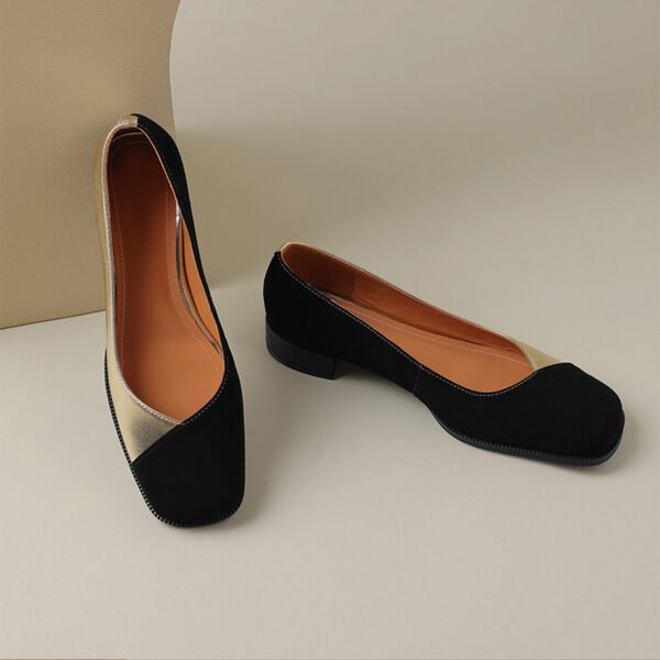CHIKO Sienna Square Toe Block Heels Pumps Shoes - Image 2