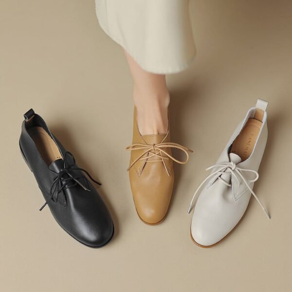 CHIKO Shug Square Toe Block Heels Oxfords Shoes