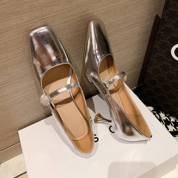 CHIKO Takayla Square Toe Stiletto Mary Jane Shoes - Image 2