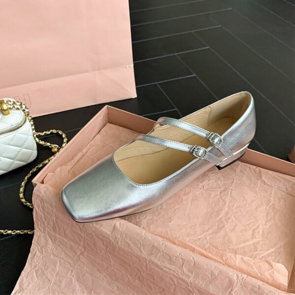 CHIKO Taisha Square Toe Block Heels Mary Jane Shoes - Image 2