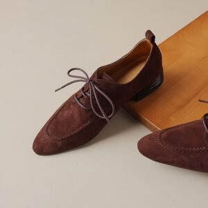 CHIKO Tashiana Round Toe Block Heels Oxfords Shoes