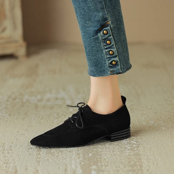 CHIKO Tashiana Round Toe Block Heels Oxfords Shoes - Image 2