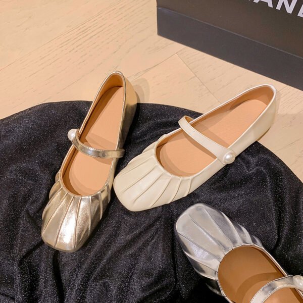 CHIKO Ghada Square Toe Block Heels Mary Jane Shoes - Image 2