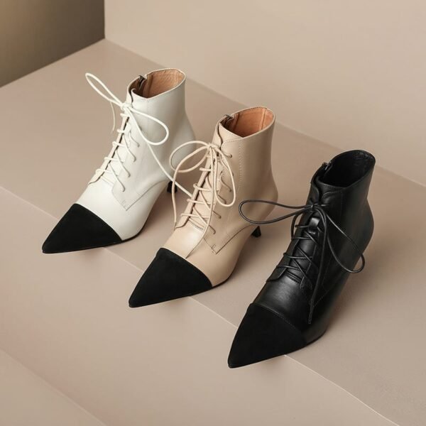 CHIKO Habiba Pointy Toe Stiletto Ankle Boots - Image 2