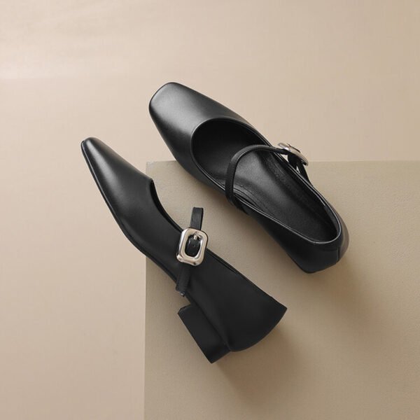 CHIKO Tyeesha Square Toe Block Heels Mary Jane Shoes - Image 2