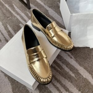 CHIKO Celmira Round Toe Block Heels Loafers Shoes