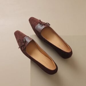 CHIKO Clemira Square Toe Block Heels Pumps Shoes