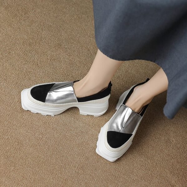 CHIKO Tyneshia Round Toe Flatforms Loafers Shoes - Image 2