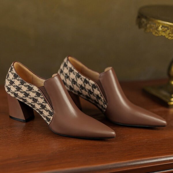 CHIKO Imani Pointy Toe Block Heels Ankle Boots - Image 2