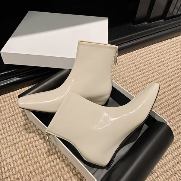 CHIKO Ariana Square Toe Wedge Ankle Boots