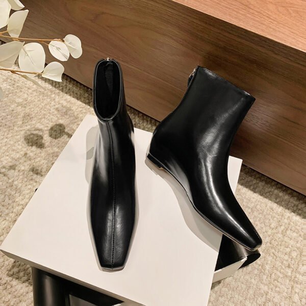 CHIKO Ariana Square Toe Wedge Ankle Boots - Image 2