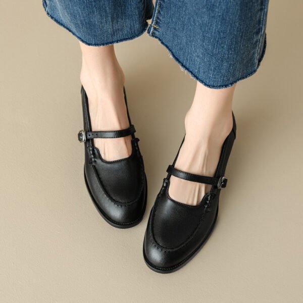 CHIKO Ellie Round Toe Block Heels Mary Jane Shoes - Image 2