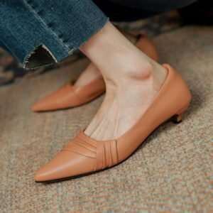 CHIKO Hannah Pointy Toe Kitten Heels Pumps Shoes