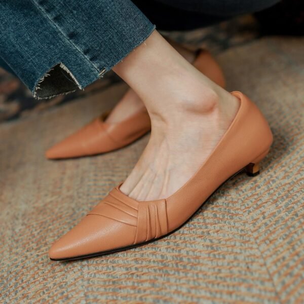 CHIKO Hannah Pointy Toe Kitten Heels Pumps Shoes