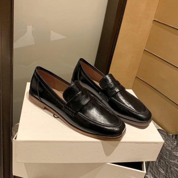 CHIKO Lila Square Toe Block Heels Loafers Shoes - Image 2