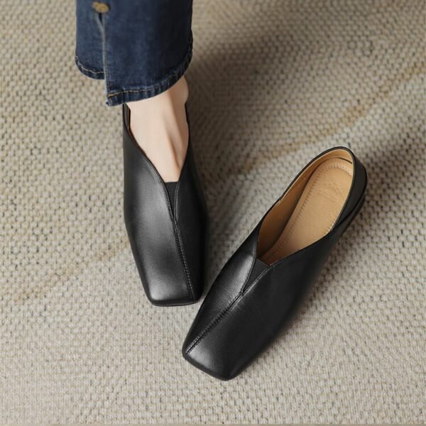 CHIKO Emersyn Square Toe Block Heels Pumps Shoes - Image 2
