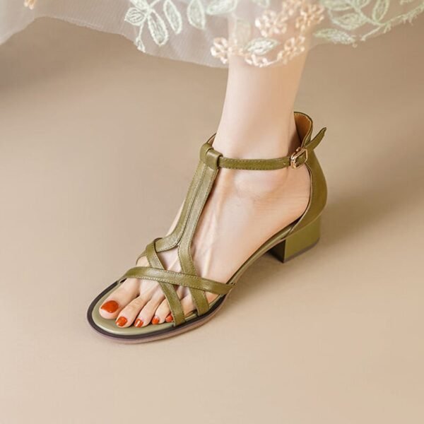 CHIKO Juliette Open Toe Block Heels Heeled Sandals