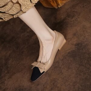 CHIKO June Square Toe Block Heels Pumps Shoes