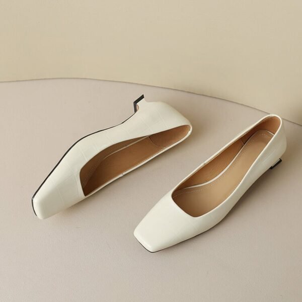 CHIKO Alaia Square Toe Kitten Heels Pumps Shoes - Image 2
