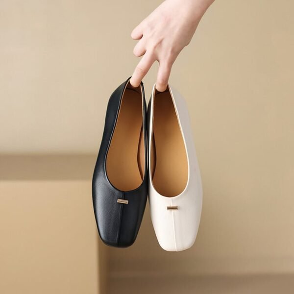 CHIKO Ariella Square Toe Block Heels Pumps Shoes