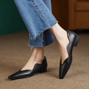 CHIKO Bailey Square Toe Block Heels Pumps Shoes