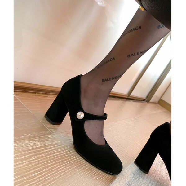CHIKO Piper Round Toe Block Heels Mary Jane Shoes - Image 2