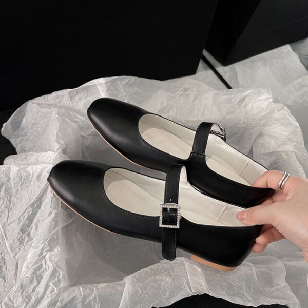CHIKO Lydia Square Toe Block Heels Mary Jane Shoes - Image 2