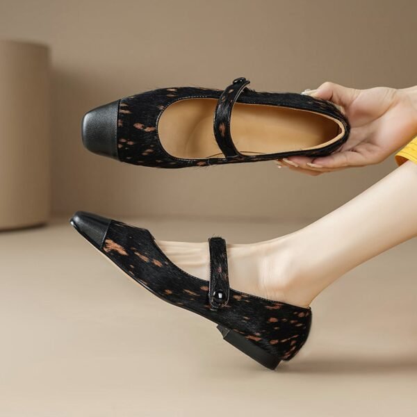 CHIKO Clara Square Toe Block Heels Mary Jane Shoes - Image 2