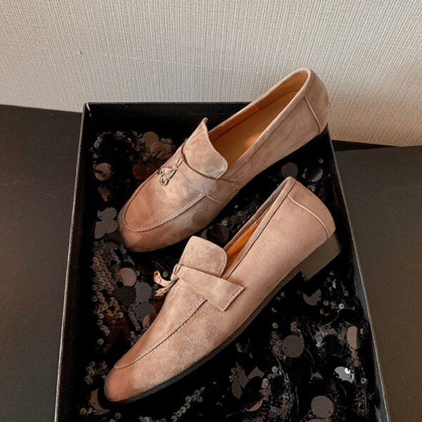 CHIKO Saylor Round Toe Block Heels Loafers Shoes - Image 2