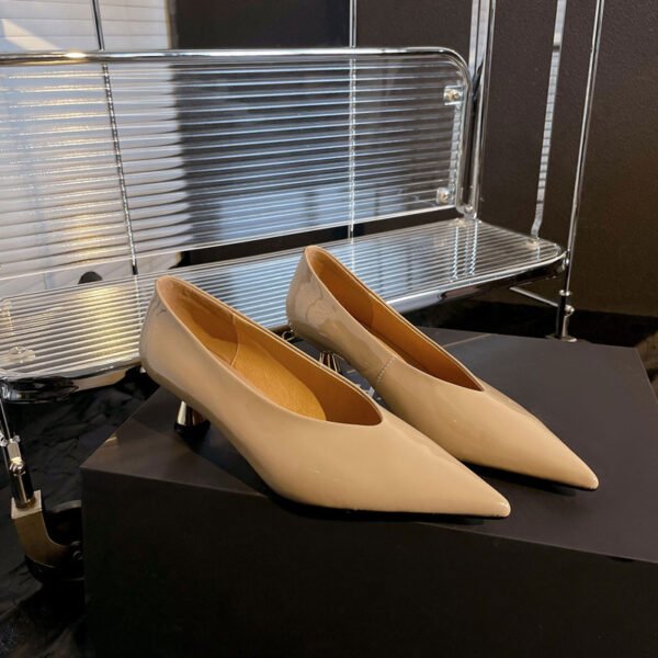CHIKO Alaina Pointy Toe Kitten Heels Pumps Shoes - Image 2