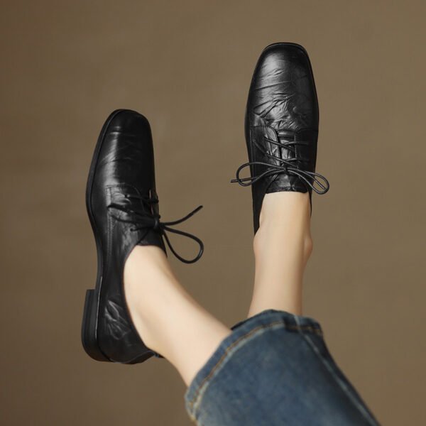 CHIKO Gracie Square Toe Block Heels Oxfords Shoes - Image 2