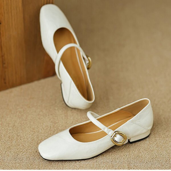 CHIKO Lilith Square Toe Block Heels Mary Jane Shoes - Image 2