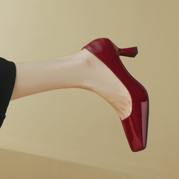 CHIKO Trinity Square Toe Stiletto Pumps Shoes - Image 2