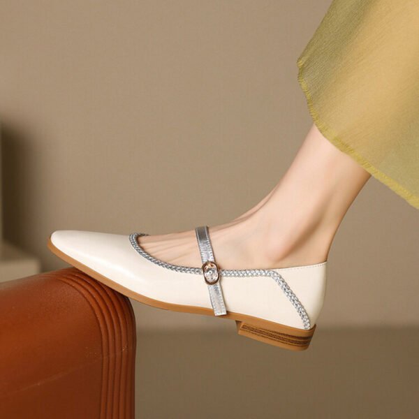 CHIKO Paige Square Toe Block Heels Mary Jane Shoes - Image 2