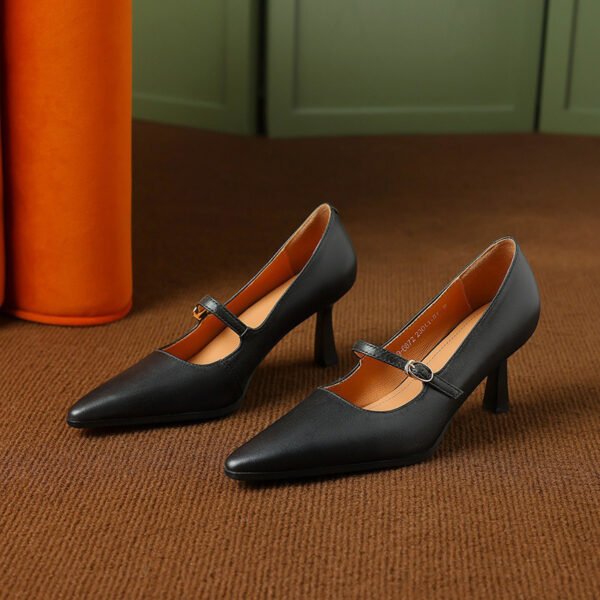 CHIKO Rosie Pointy Toe Stiletto Mary Jane Shoes - Image 2