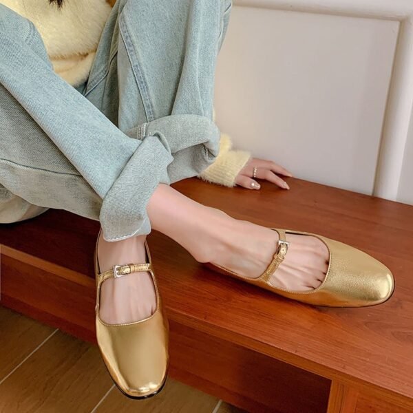 CHIKO Charli Round Toe Block Heels Mary Jane Shoes