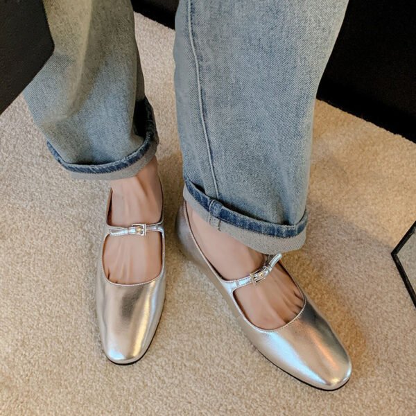 CHIKO Charli Round Toe Block Heels Mary Jane Shoes - Image 2