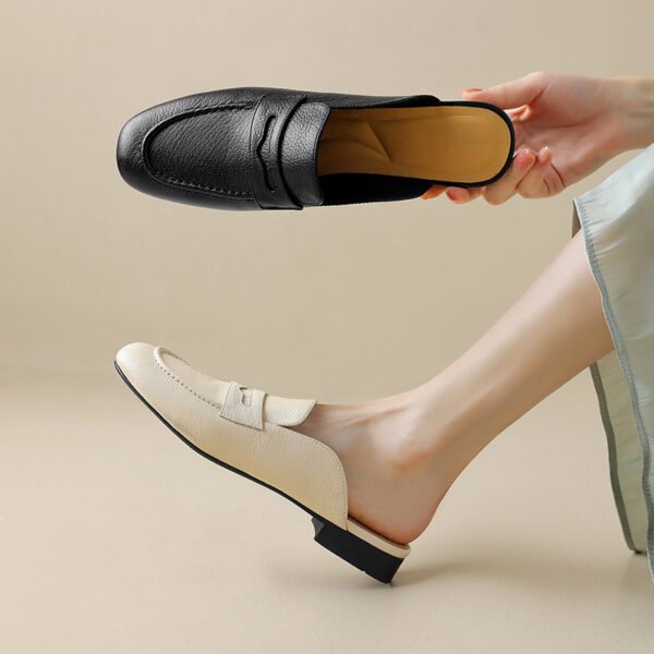 CHIKO Arielle Round Toe Block Heels Clogs/Mules Shoes - Image 2